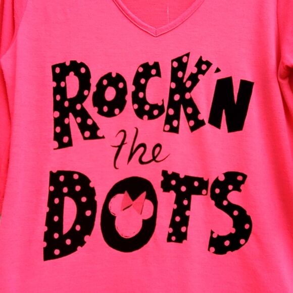 Disney Rocking Dots Sleepwear Short Set Size M - Picture 2 of 3